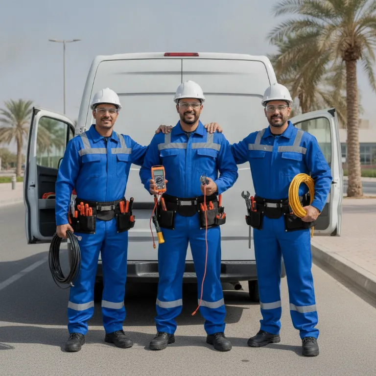 كهربائي فريق في أم القيوين